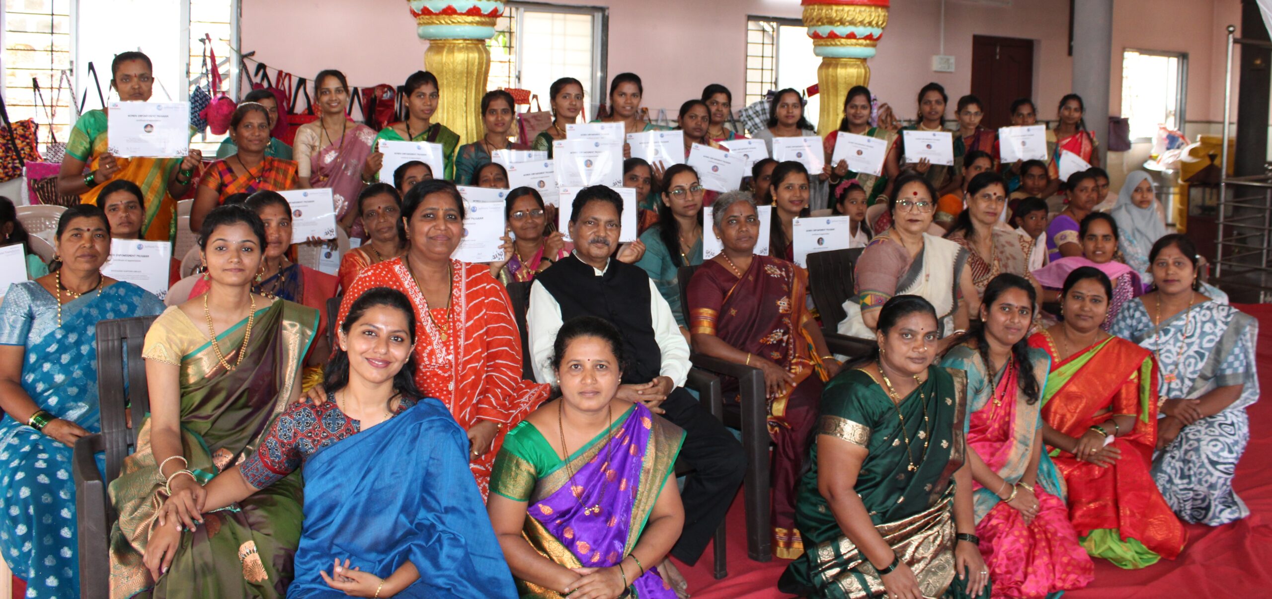 Certificate Distribution Ceremony – Chiguru Women Empowerment Training Program, Hargapur